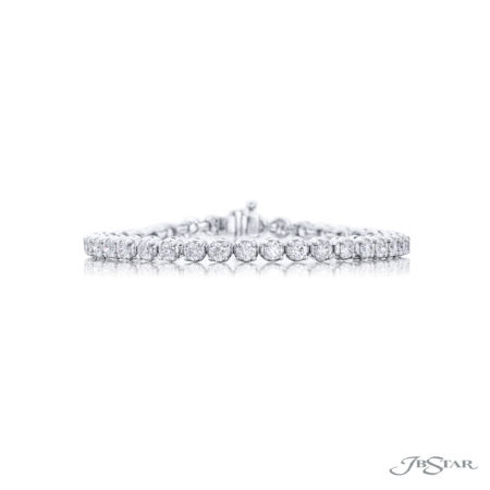 MARQUISE AND ROUND 3-STATION DIAMOND BRACELET – petitegjewelers