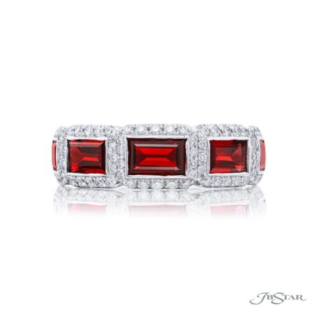 Estate 1.31 Carat No-Heat Burmese Ruby and Diamond Ring