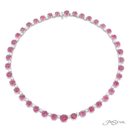 Buy Ladymania American Diamond Pink Necklace Set for Women and Girls Online  at Best Prices in India - JioMart.