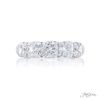 Elegance Elevated: Classic Certified Cushion-Cut Diamond Band