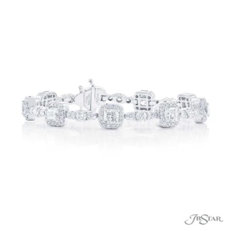 MARQUISE AND ROUND 3-STATION DIAMOND BRACELET – petitegjewelers