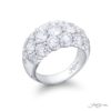 Classic Multi-Row Diamond Band | Handcrafted in Pure Platinum