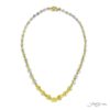 Fancy Yellow Diamond Necklace