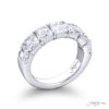 Elegance Elevated | Classic Single-Row Radiant-Cut GIA-Certified Diamond Band