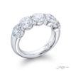 Classic Single-Row Round Diamond Band | GIA Certified | Handcrafted in Platinum