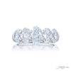 Single-Row Oval-Cut Diamond Band | GIA-Certified Pure Platinum | Elegance Elevated by Jewels by Star