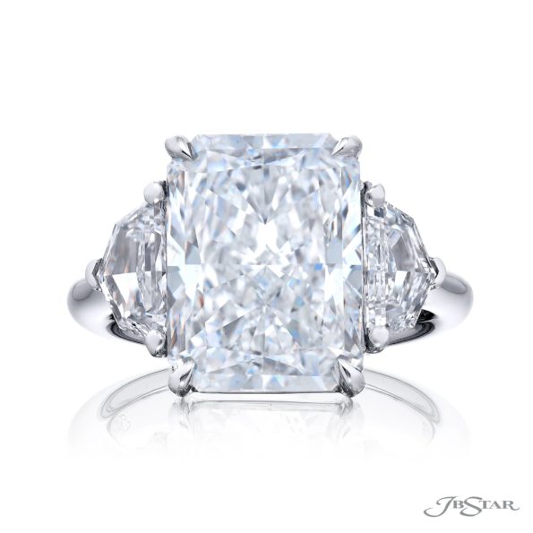 8.01 ct Radiant-Cut Diamond Ring in Platinum | GIA Certified & Handcrafted | Dazzling Brilliance by Jb Star