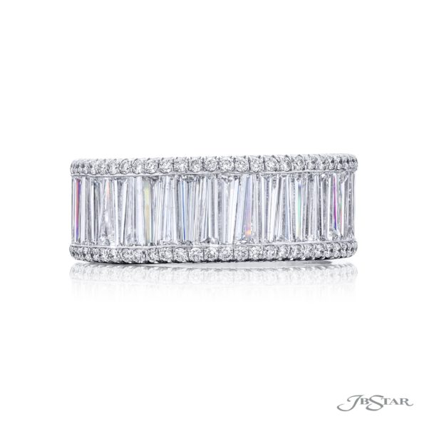 Elegance Elevated: Signature Channel Diamond Band