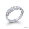 Signature Diamond Band | Seven Round Diamonds with Micro-Pave in Pure Platinum