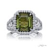 6.01 ct GIA Certified Octagonal-Cut Alexandrite Ring | Emerald Cut Diamond Accents in Platinum | Magnificent Design by Jb Star