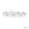 Diamond bracelet featuring cushion diamonds 10.53ctw