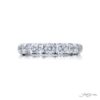 Elegance Elevated: Stunning Cut Down Diamond Eternity Band