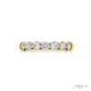 Classic Single Row Diamond Band in 18K Yellow Gold