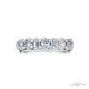 Classic Single-Row Emerald-Cut and Oval Diamond Band