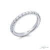 Elegance Elevated: Stunning Cut Down Diamond Eternity Band