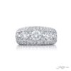 Elegance Elevated: Iconic Multi-Row Diamond Band